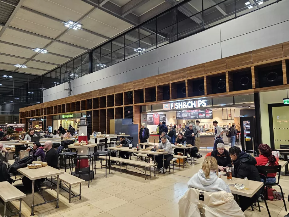 Food Court, τμήμα διέλευσης