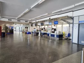 Γραφεία check-in στο αεροδρόμιο Foggia