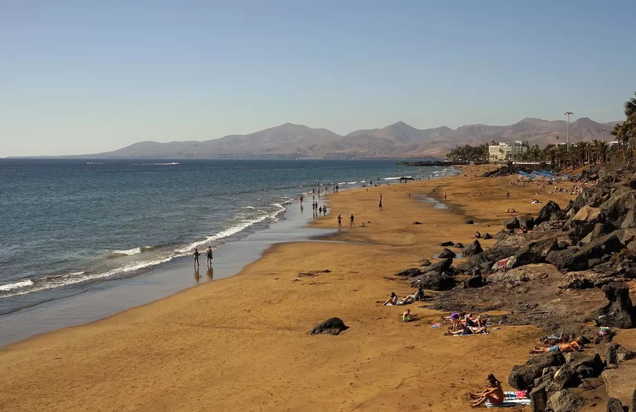 Παραλίες Playa Grande στο Πουέρτο ντελ Κάρμεν