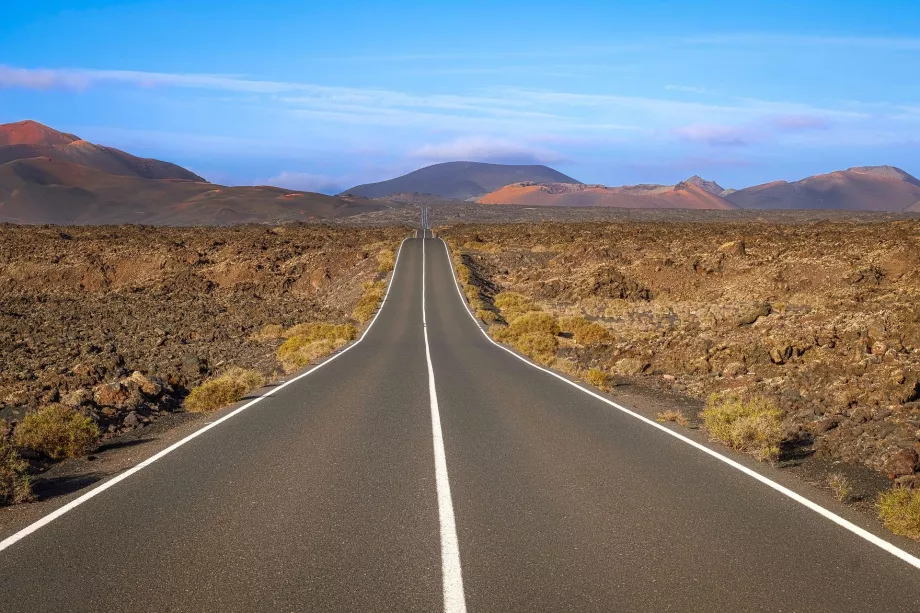 Timanfaya δρόμος