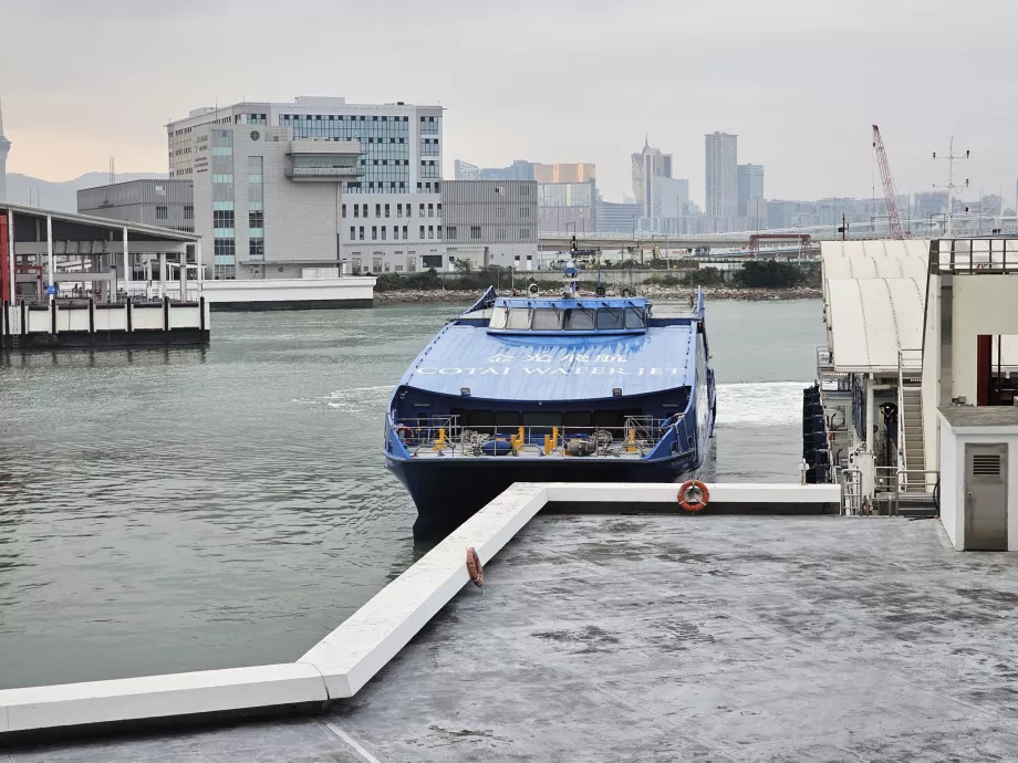 Cotai Water Jet, τερματικός σταθμός Taipa