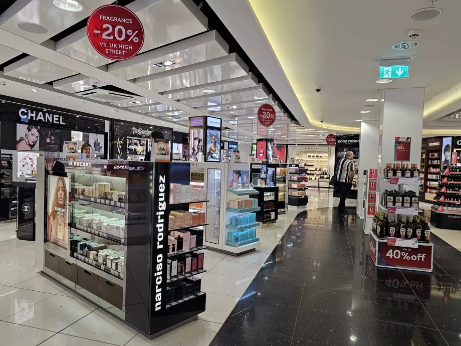 Κατάστημα Duty Free, Αεροδρόμιο East Midlands