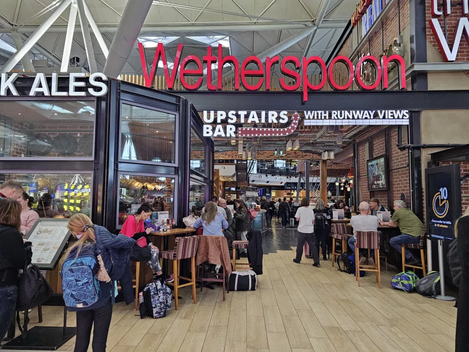 Wetherspoon, ζώνη διέλευσης