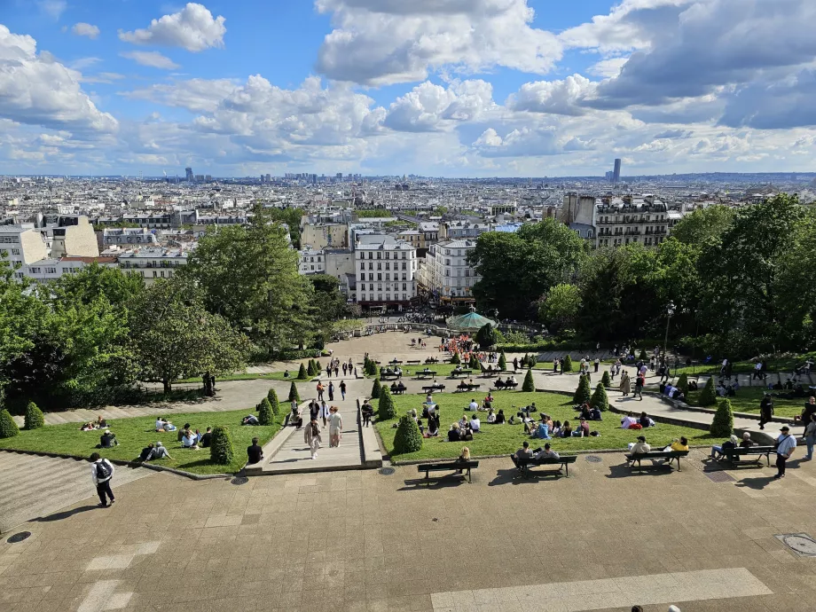 Θέα από το Sacre Coeur