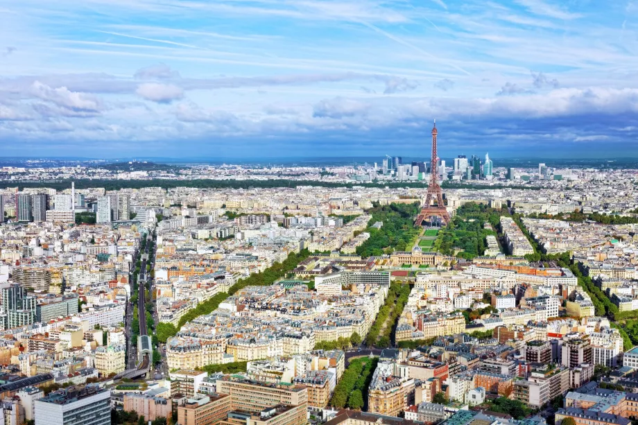 Θέα από το Montparnasse