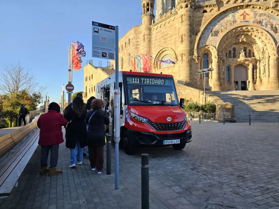 Λεωφορείο προς Tibidabo