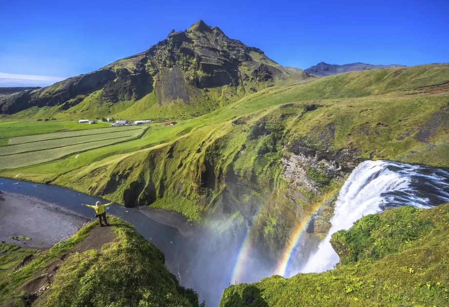 Βουνό στο Skogafoss