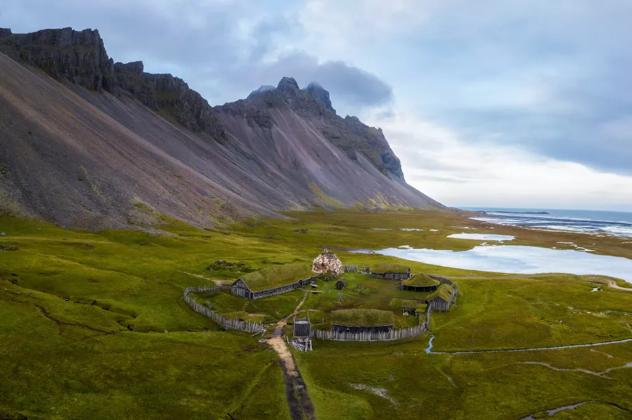 Βίκινγκ χωριό Vestrahorn