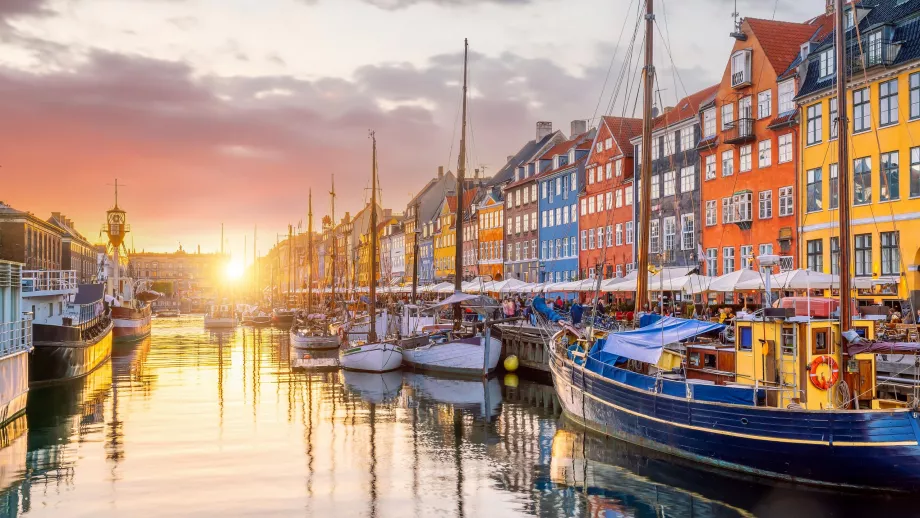 Ηλιοβασίλεμα Nyhavn