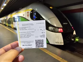 Το εισιτήριο ισχύει μόνο για τα τρένα RL (δεν αναγράφεται στον επικυρωτή)