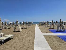 Πληρωμένη παραλία στο Lido di Venezia