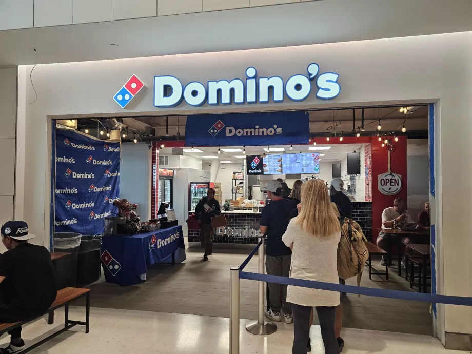 Domino's, περιοχή αναχώρησης