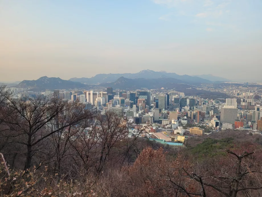 Θέα από το λόφο Namsan