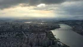Θέα από τον πύργο Lotte World Tower
