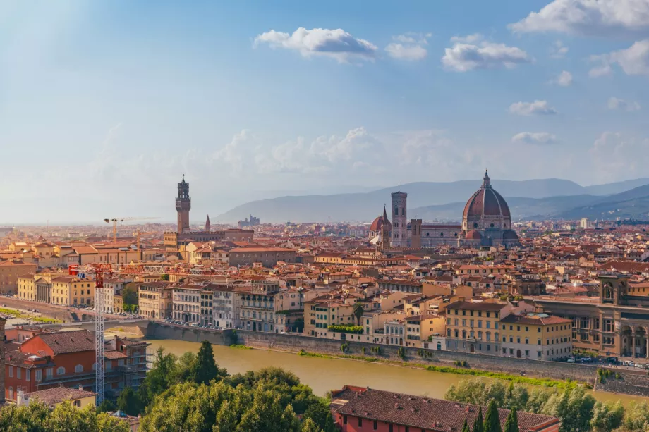 Θέα από την Piazzale Michelangelo