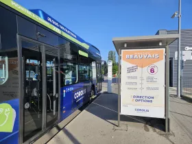 Στάση λεωφορείου 6 προς Beauvais