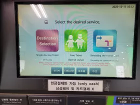 Λεπτομέρεια της επιλογής των επιλογών στο μηχάνημα έκδοσης εισιτηρίων του μετρό