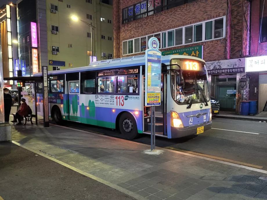 Λεωφορείο στο Busan