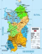 Σαρδηνία οδικός χάρτης
