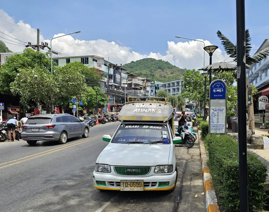 Songthaew κατά Ao Nang