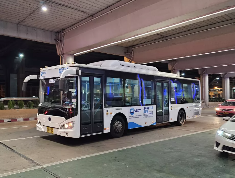 Λεωφορείο μεταξύ των αεροδρομίων Don Mueang και Suvarnabhumi