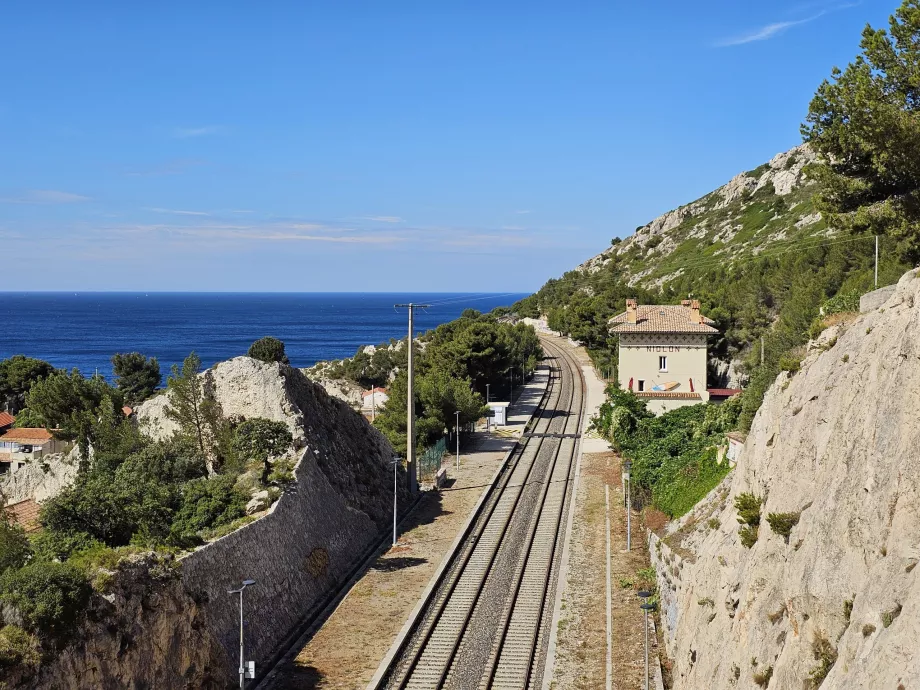 Τρένο μέσω Cote Bleue