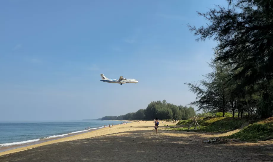 Bangkok Airways πάνω από Mai Khao