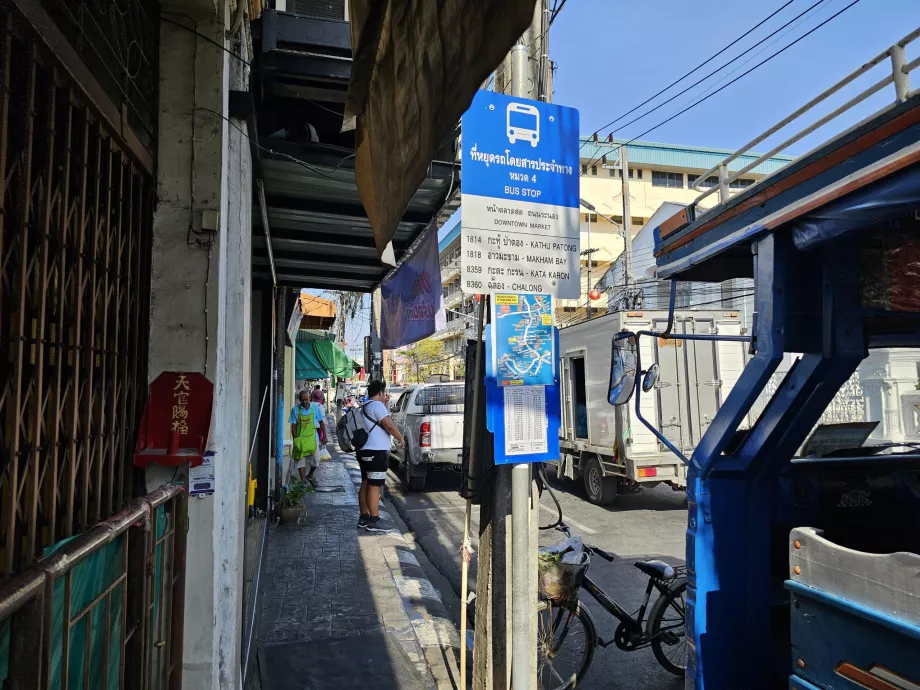 Ranong Street stop sign