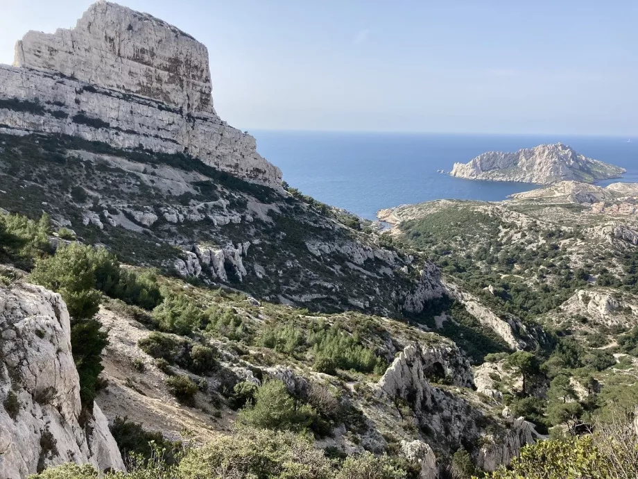 Θέα των Calanques