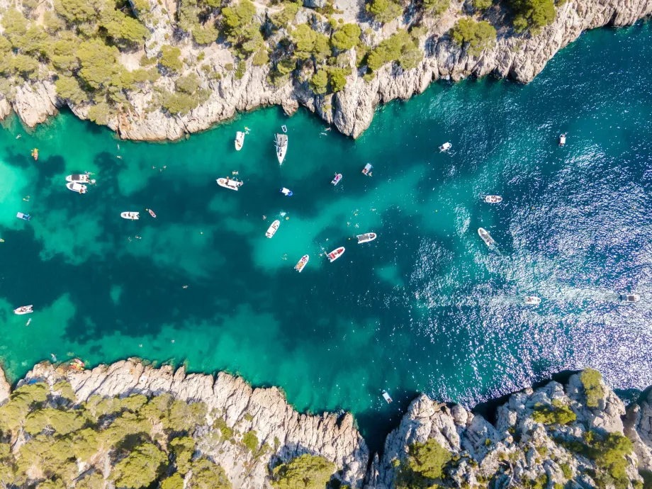 Ο κόλπος των Calanques