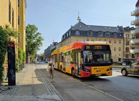 Λεωφορείο δημόσιας συγκοινωνίας στην Κοπεγχάγη