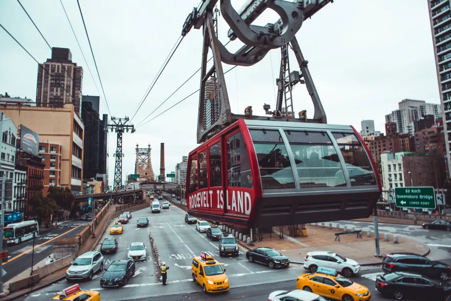 Τελεφερίκ στο Roosevelt Island στη Νέα Υόρκη