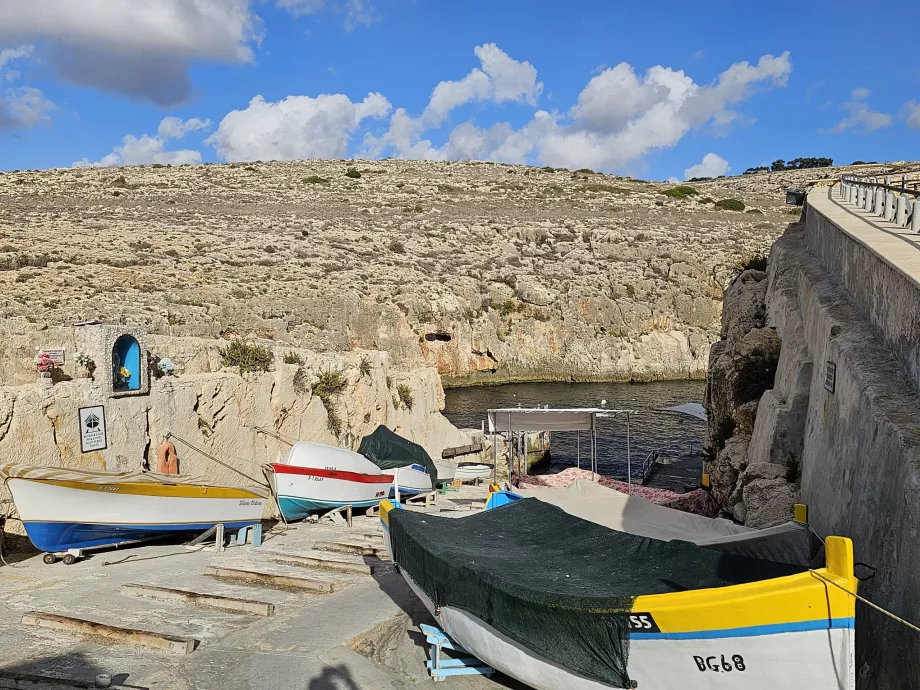 Αποβάθρα Blue Grotto