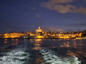 Θέα από το πλοίο Valletta - Sliema