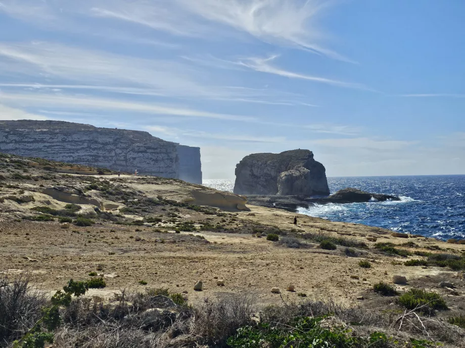 Δρόμος προς τον κόλπο Dwejra