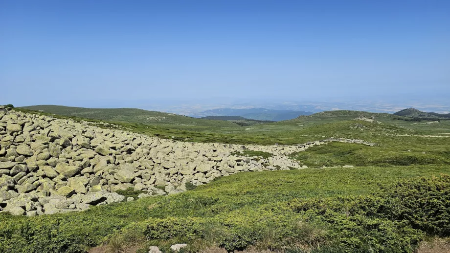 Θέα στα βουνά Vitosha