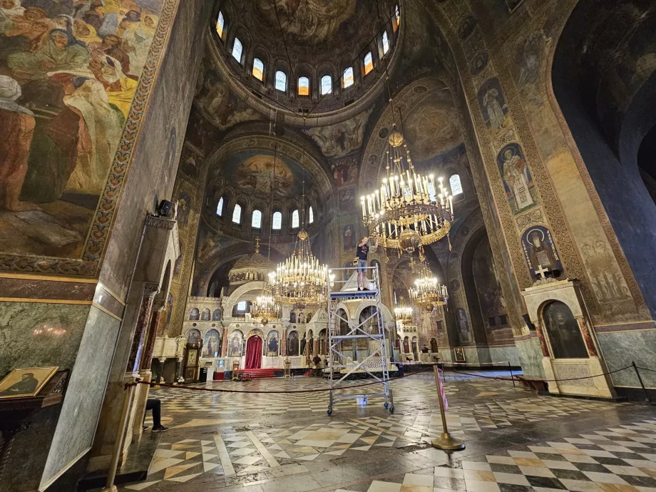 Εσωτερικό του καθεδρικού ναού Alexander Nevsky