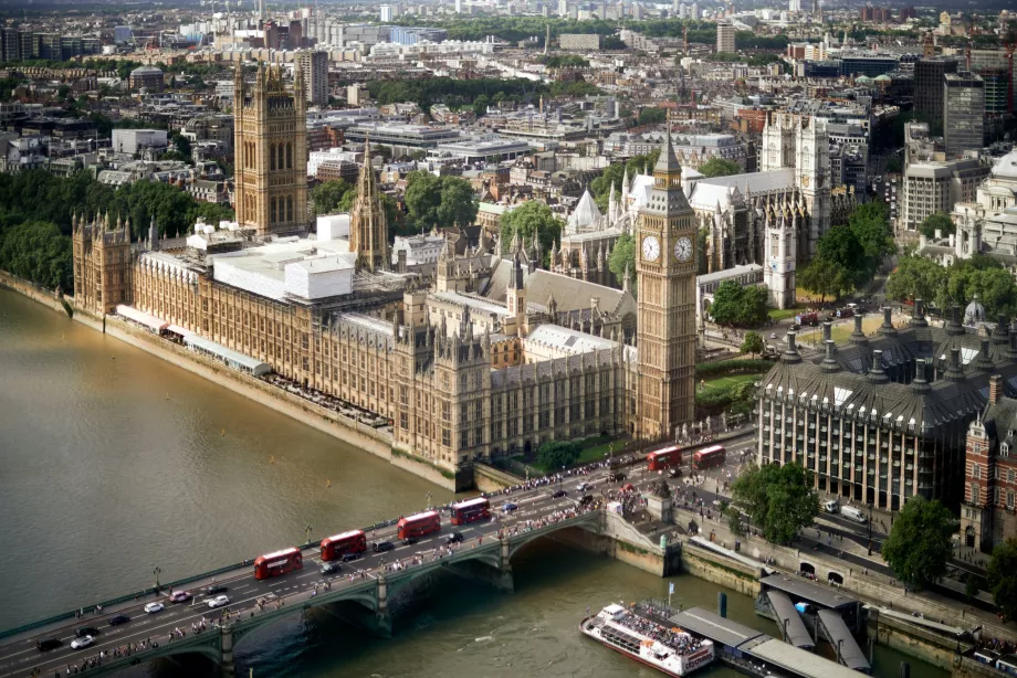 Θέα του Big Ben και του Westminster