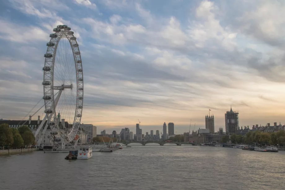 Άποψη του London Eye