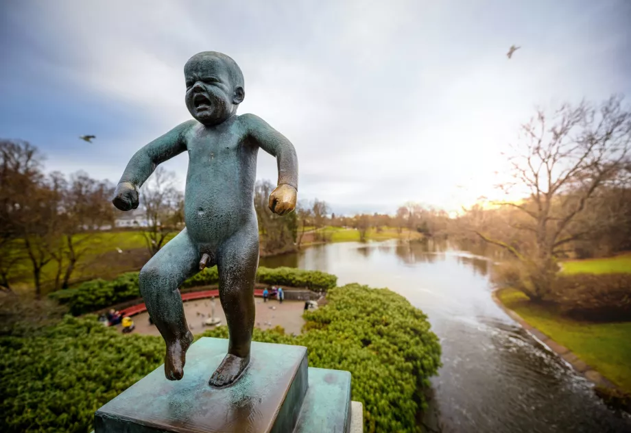 Screaming Child, Vigelandparken