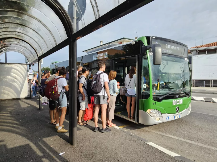 Γραμμή λεωφορείου 6 κατεύθυνση Treviso