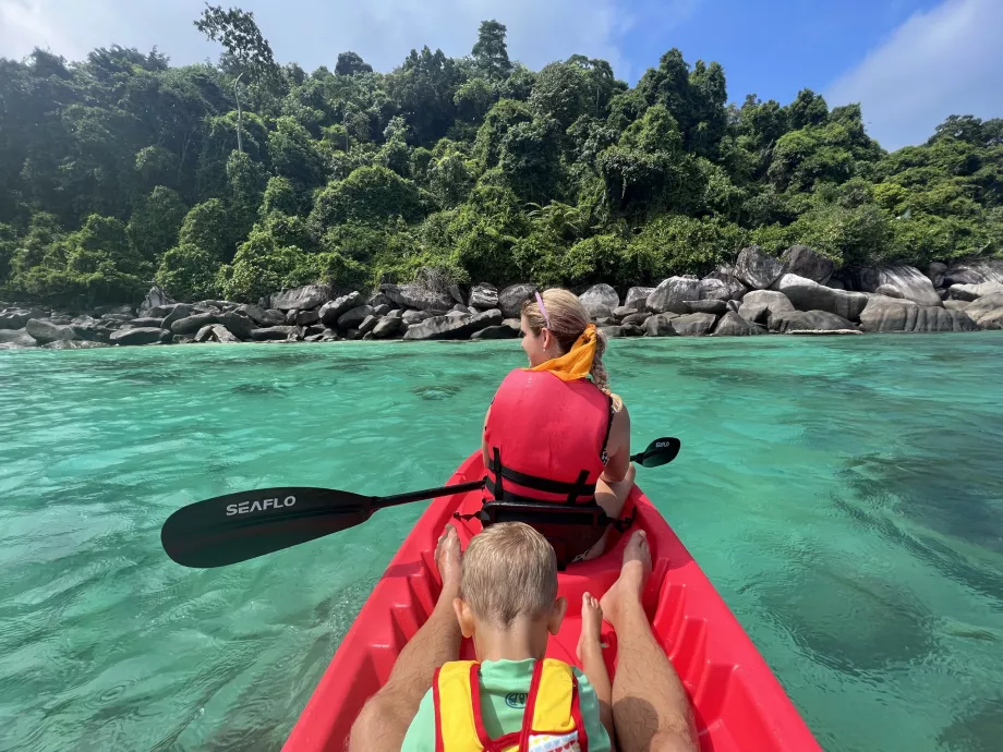 Καγιάκ στο Tioman