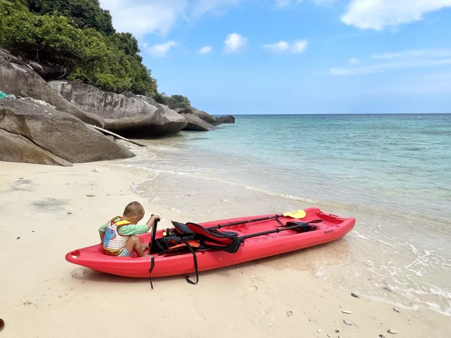 Καγιάκ στο Tioman